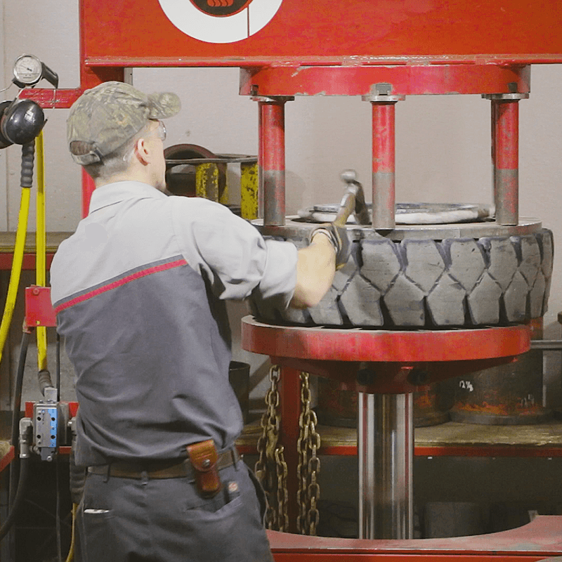 Forklift Dolgu Lastik
